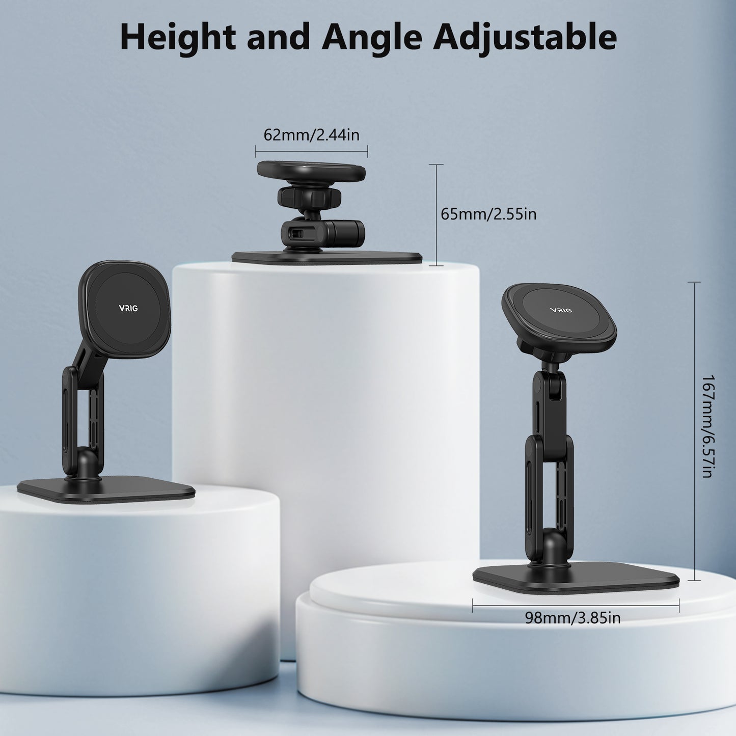 VRIG MG-31 Magnetic Phone Holder for Desk