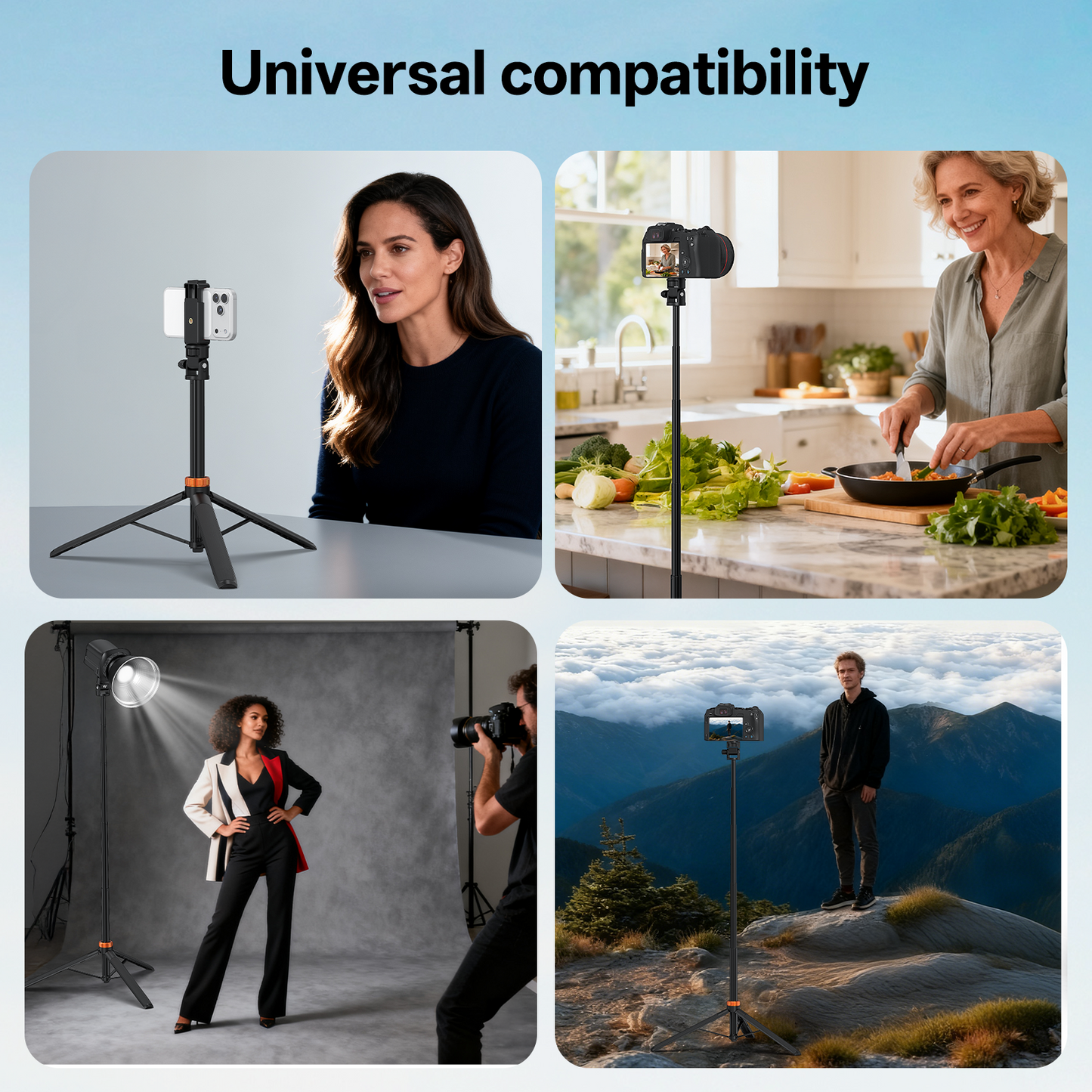 VRIGTP-32  63" Extendable Photography Light Stand