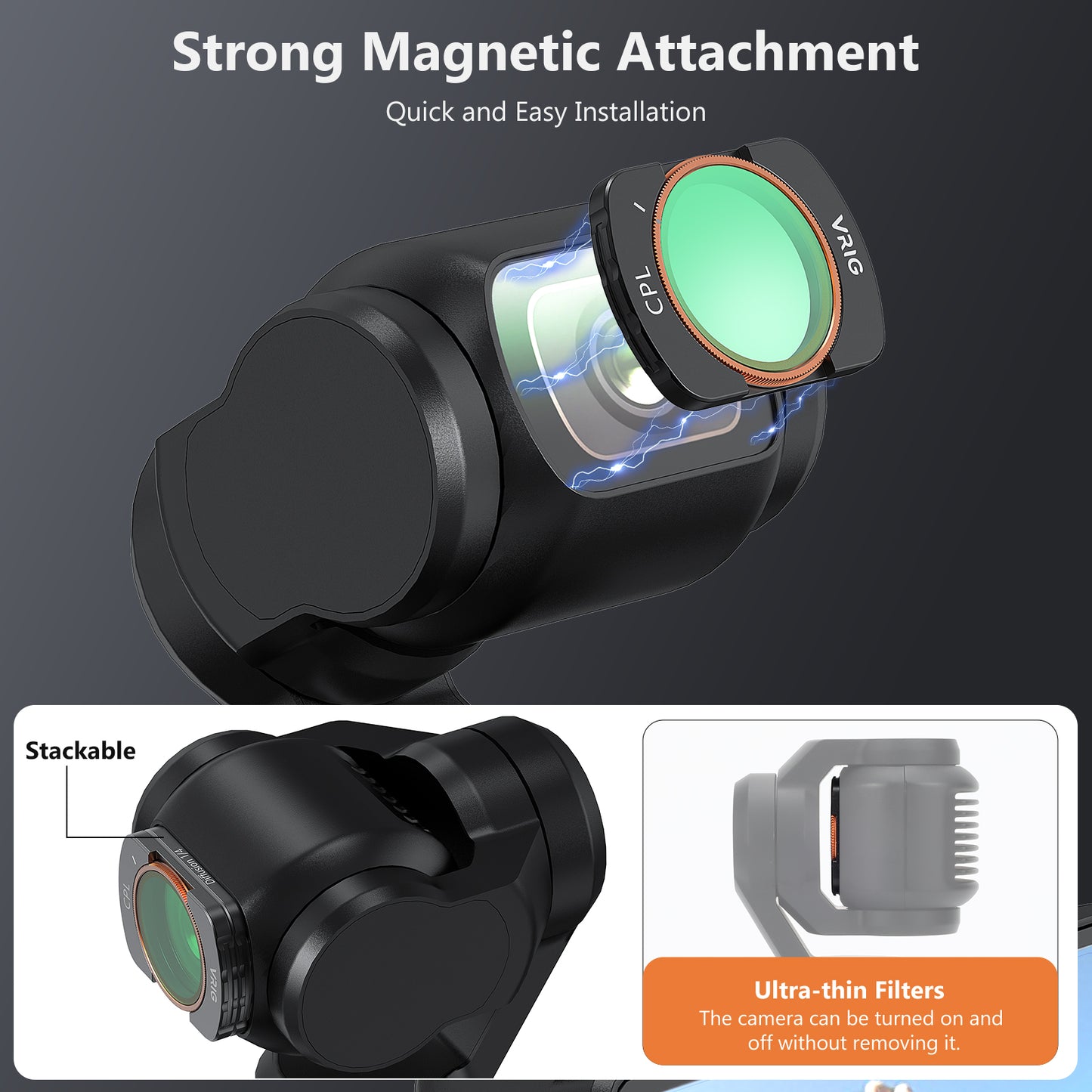 VRIG FT-05  CPL Filter For DJI OSMO Pocket 3