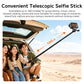 VRIG TP-21S 63inch Invisible Selfie Stick Tripod, Auto Pop Open Tripod, Compatible with Insta360 X6/X5/X4, DJI Osmo Action 6/5 Pro/4/3,GoPro Hero 13 Mission 1 Pro, Stable Throwpod for Travel Vlogging