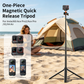 VRIG AC-104 2-in-1 Tripod for Insta 360 Ace Pro 2 with Quick Release Adapter Mount