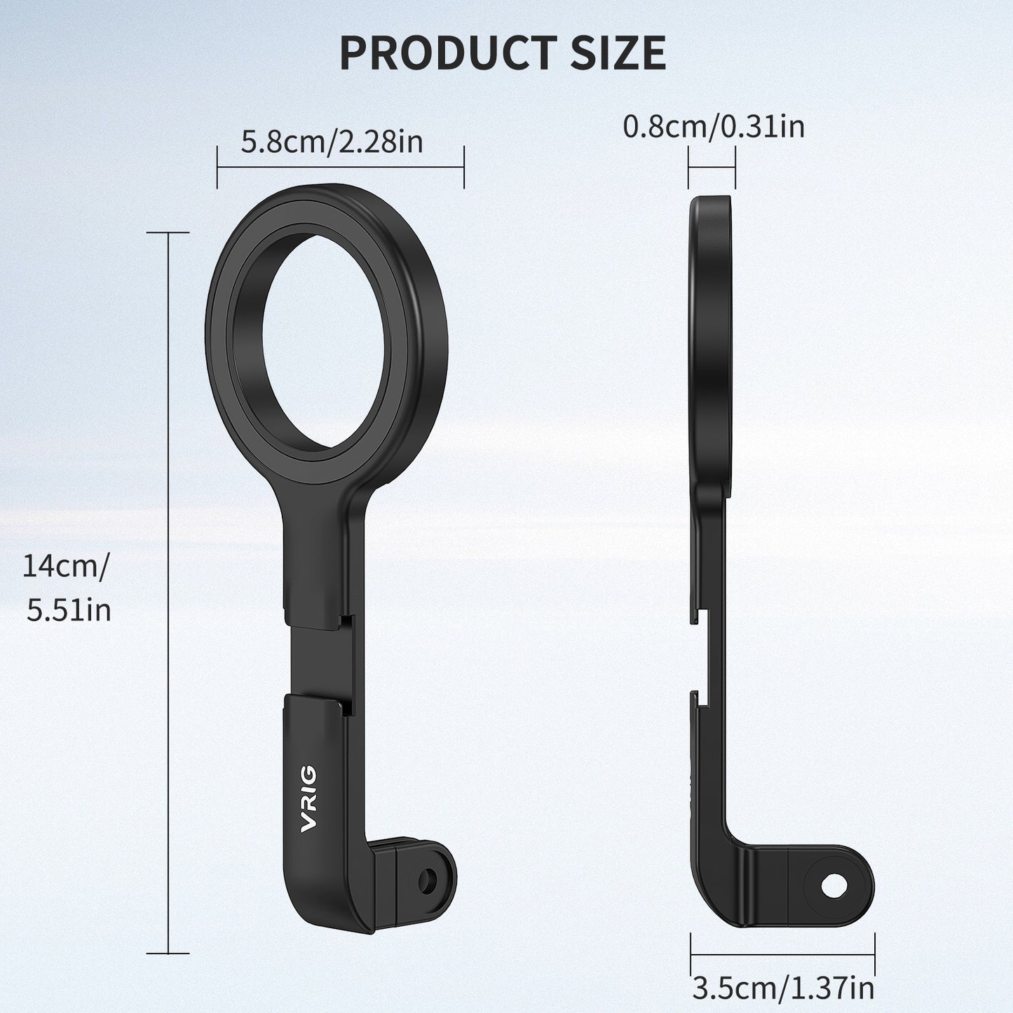 VRIG TP-33 Magnetic Phone Tripod Mount Adapter iPhone Magsafe