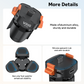 VRIG TP-42 Auto-Open Magnetic Mini Tripod for Insta360 Luna Ultra with Charging