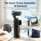 VRIG AC-125 Aluminum Desktop Charging Adapter Base for Insta360 Luna Ultra/Pro