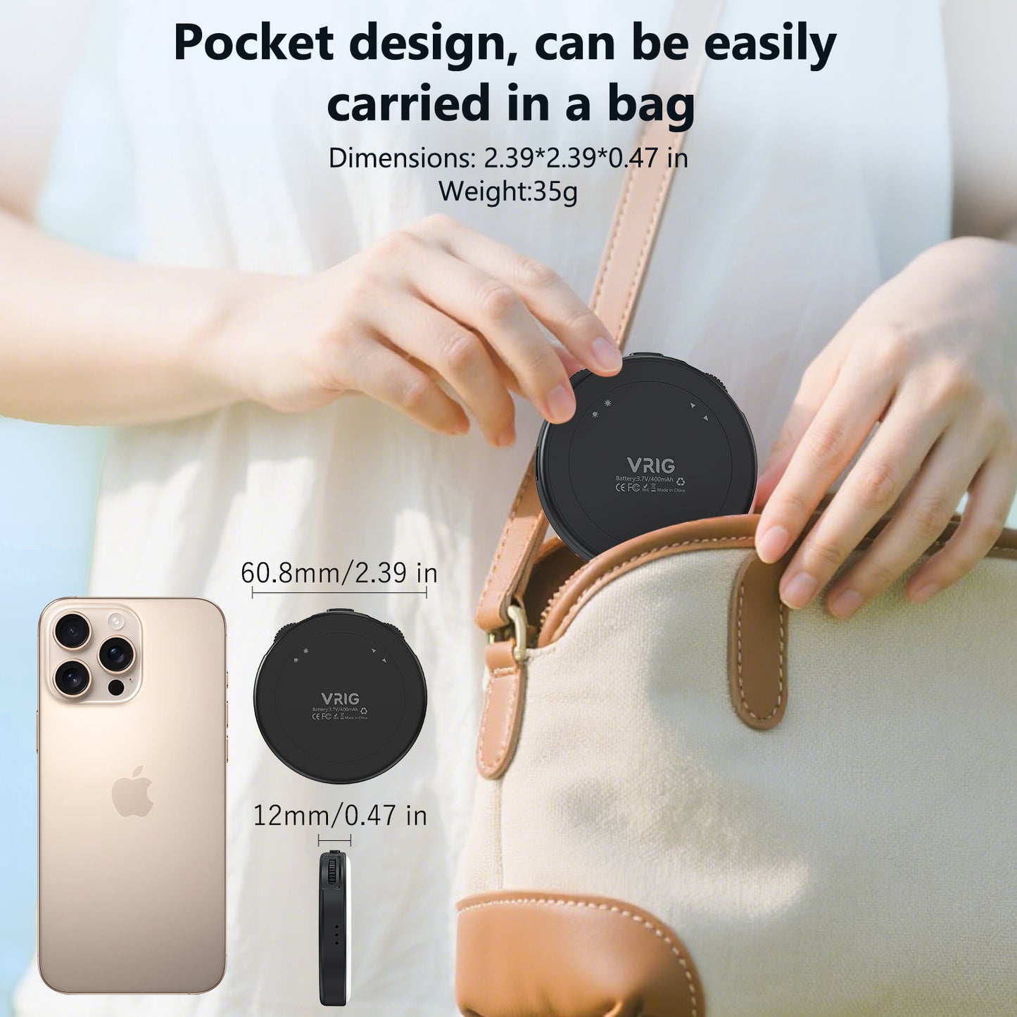 VRIG FD-03 Phone Light(Black)