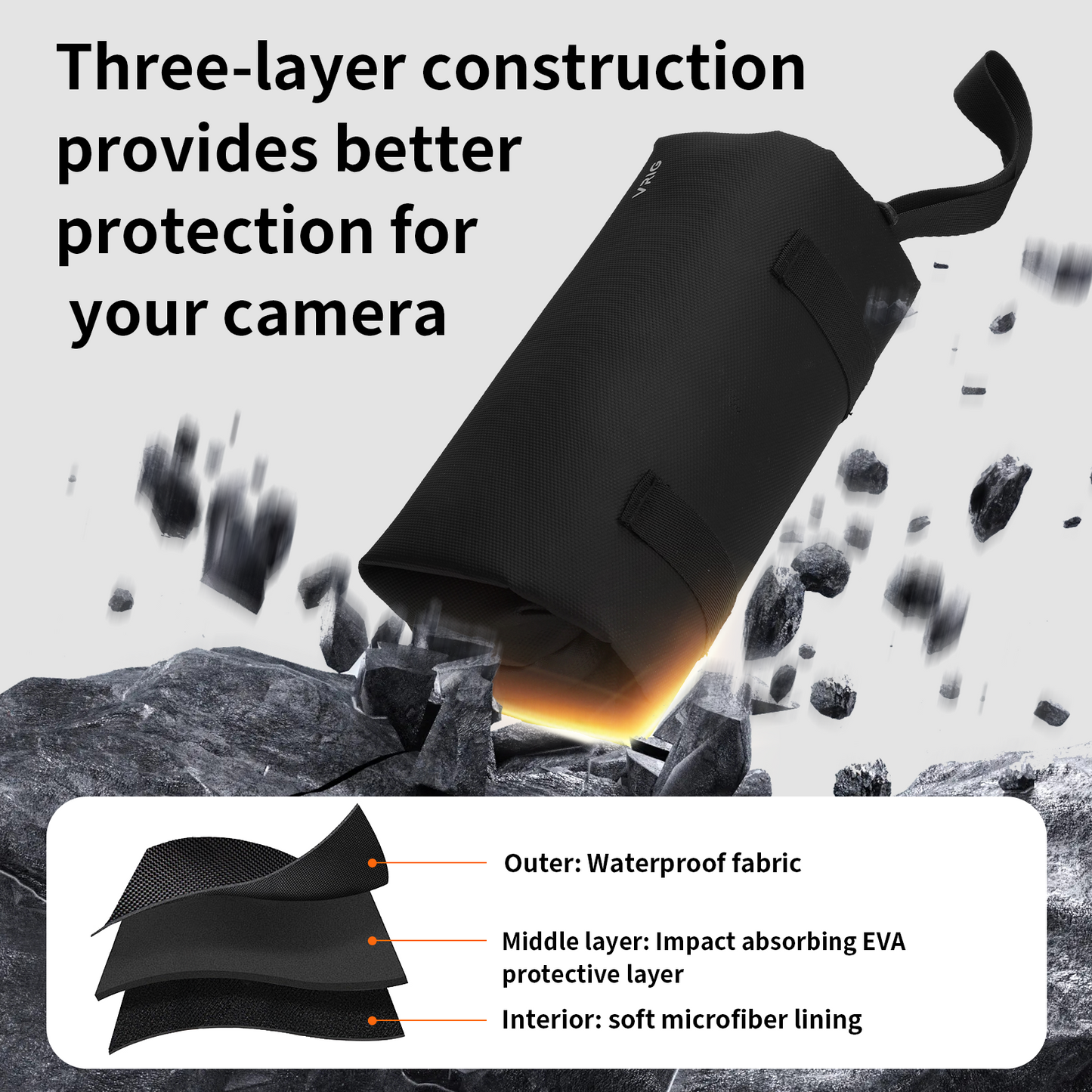 VRIG AC-55 Portable Carrying Bag for DJI Osmo Pocket 3