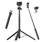 VRIG 55" AC-04S Action Camera Selfie Stick Tripod for DJI Osmo Action 5 Pro/ 4/ 3