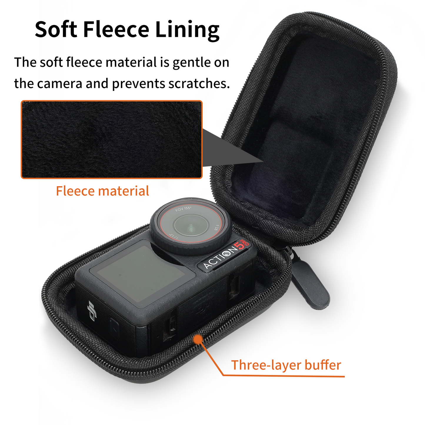 VRIG AC-63  Protective Case/Cover for DJI Osmo Action 5Pro/4/3