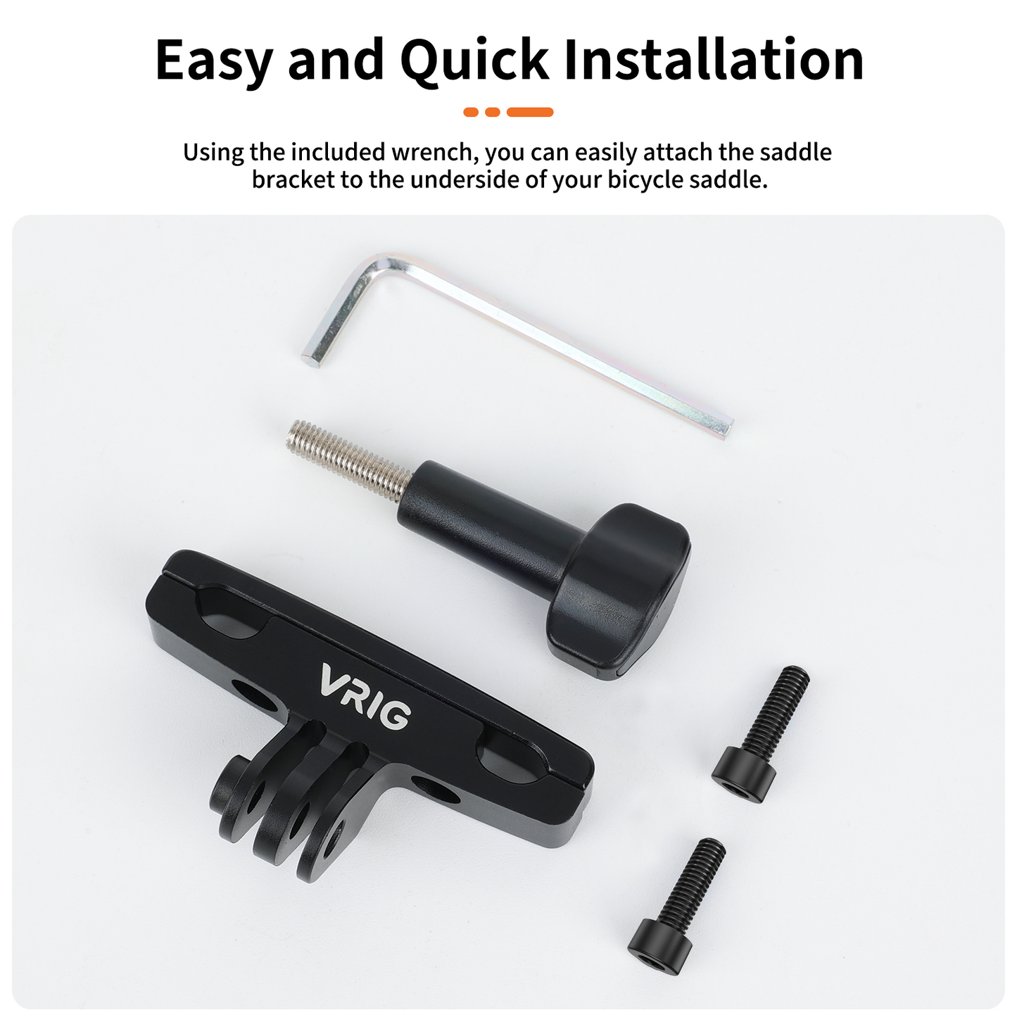 VRIG AC-53 Motorcycle Seat Rail Mount