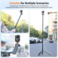 VRIG AC-71 55" Action Camera Selfie Stick Tripod for DJI Osmo Action 6/ Osmo Nano