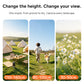 VRIG TP-21S 63inch Invisible Selfie Stick Tripod, Auto Pop Open Tripod, Compatible with Insta360 X6/X5/X4, DJI Osmo Action 6/5 Pro/4/3,GoPro Hero 13 Mission 1 Pro, Stable Throwpod for Travel Vlogging