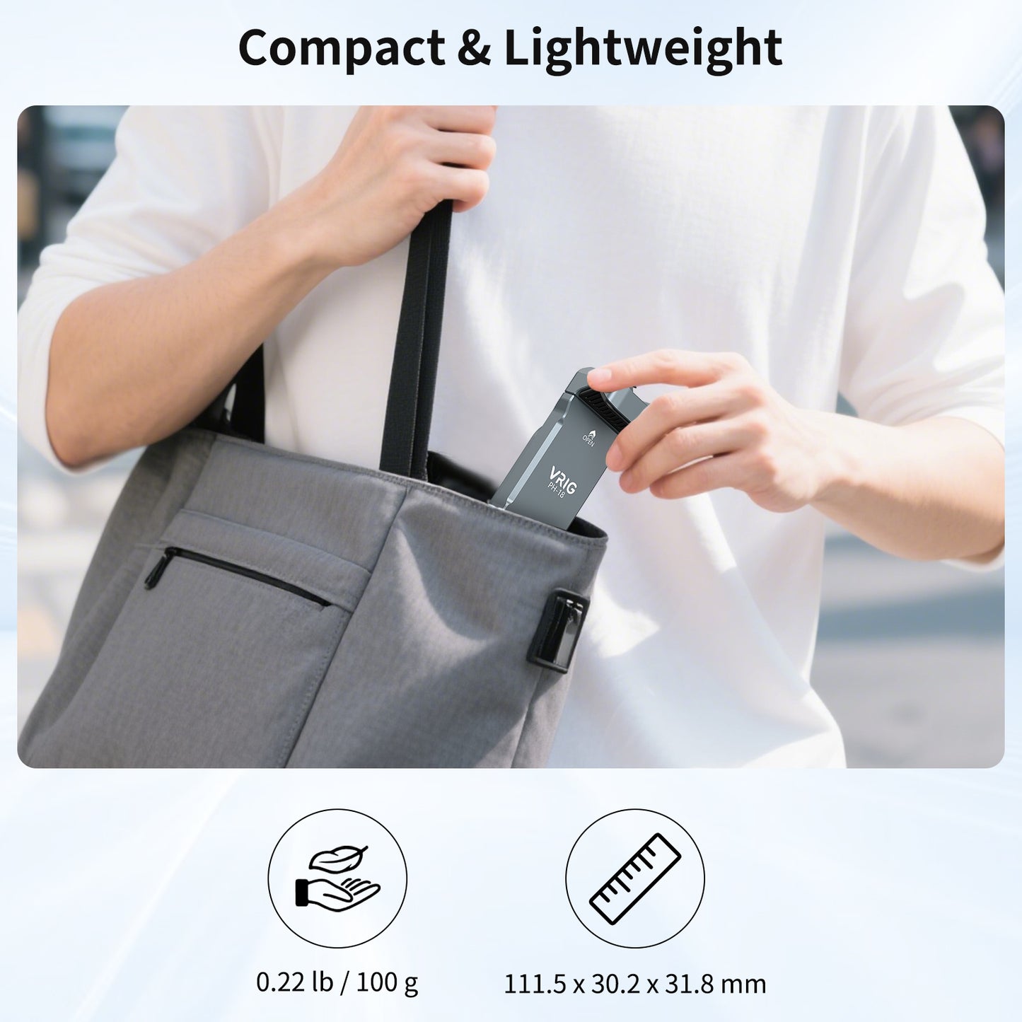 VRIG PH-18 Metal Phone Tripod Mount