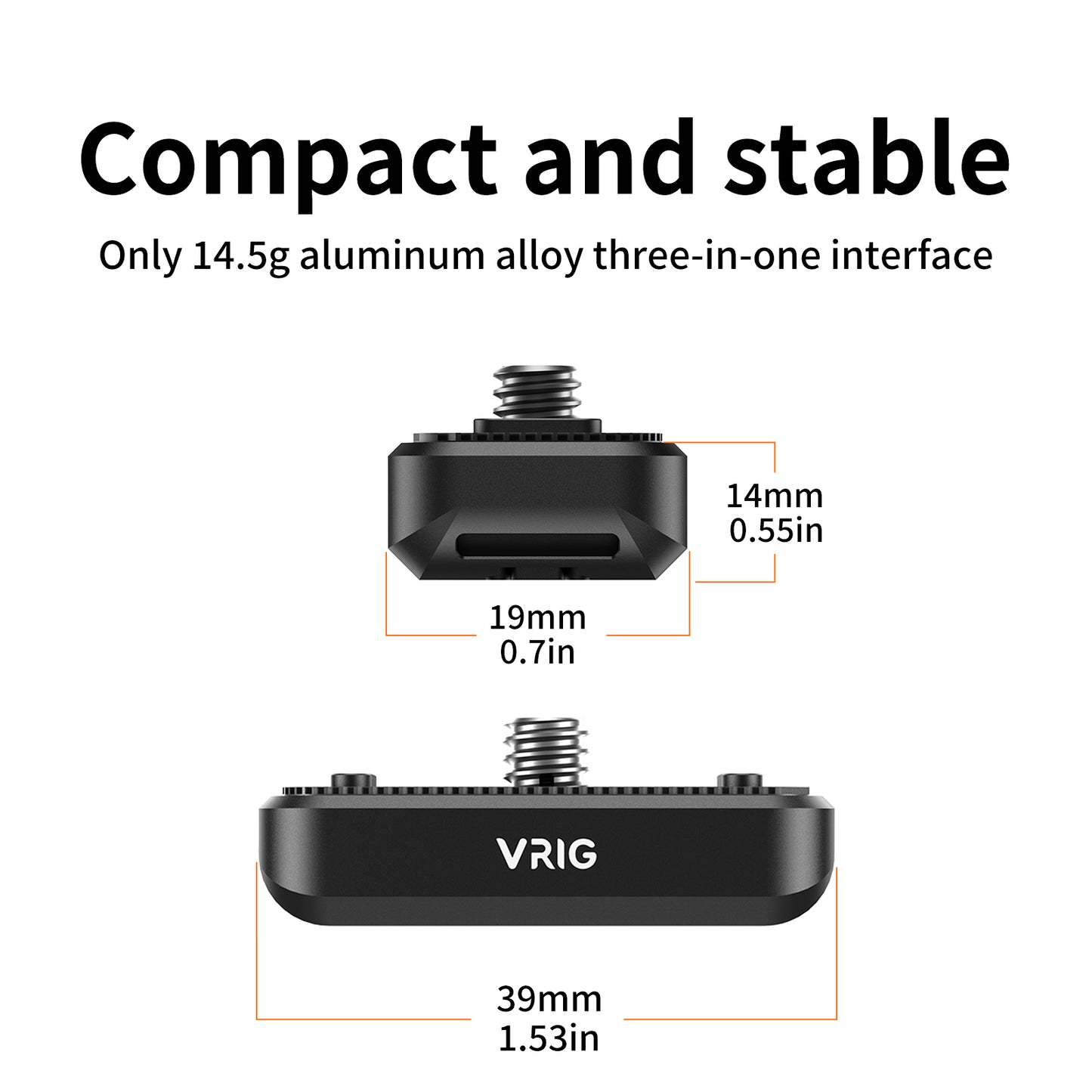 VRIG AC19 Insta360 X4 3in1 Quick Release Adapter