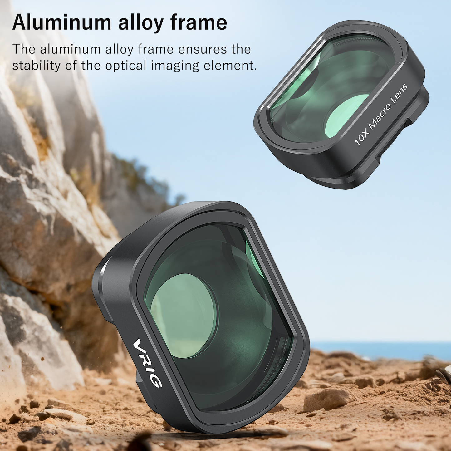 VRIG FT-07 10X Macro Lens Compatible with DJI Osmo Pocket 3