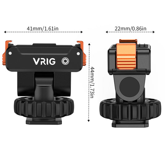 VRIG AC-68 Magnetic Quick Release Mount for DJI Osmo Action 6 / Osmo Nano