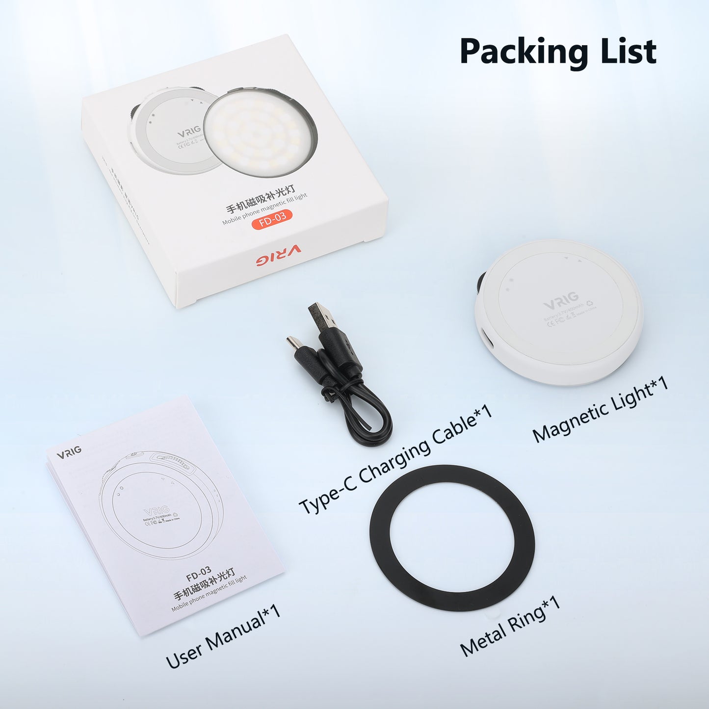 VRIG FD-03 Phone Light