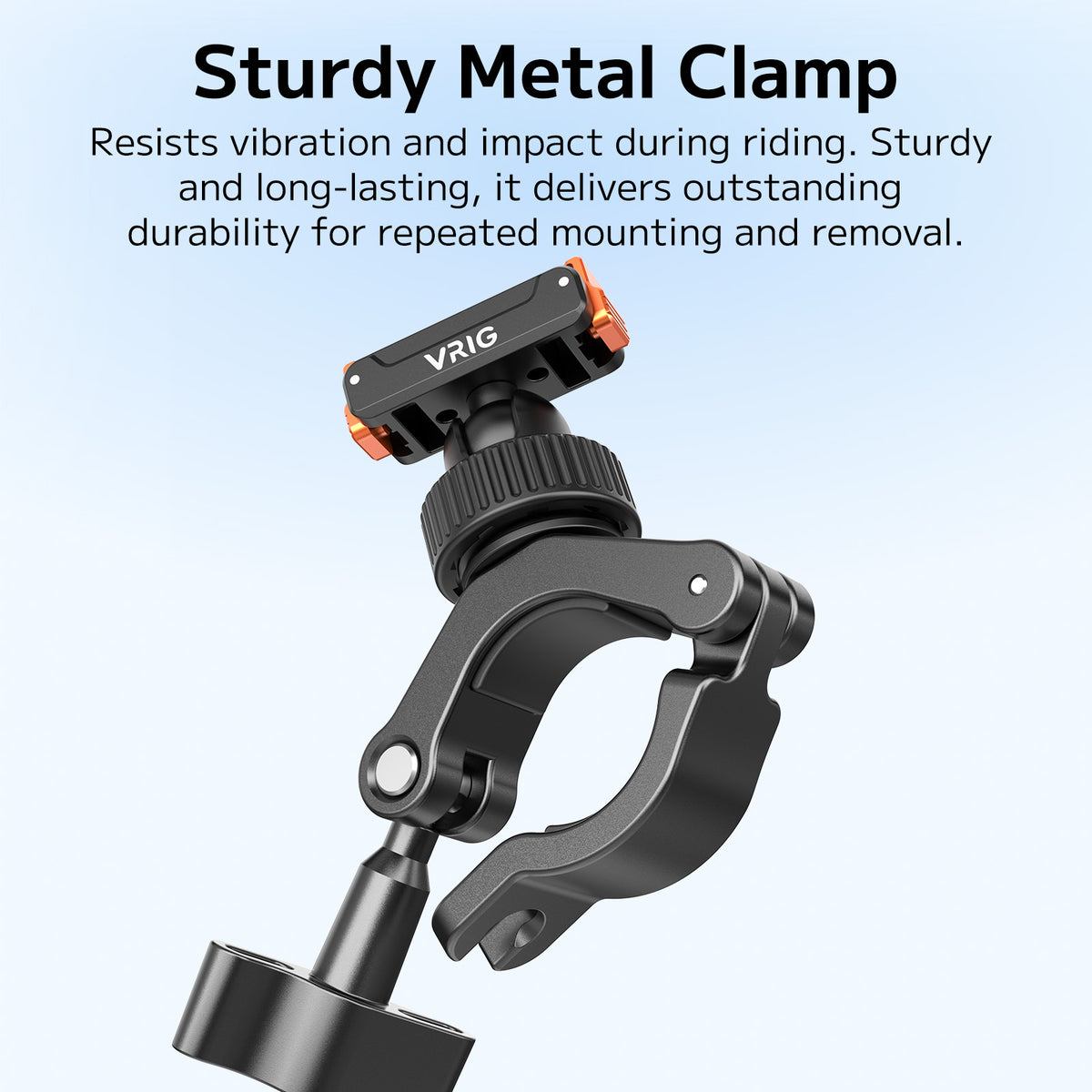 VRIG AC96 Bike Motorcycle Handlebar Mount for Action 6 5 4 3/ Omos 360