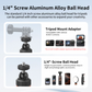 VRIG AC-87 40cm/15.7" Telescopic Selfie Stick Tripod for Action Camera