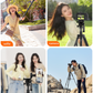 VRIG TP-34 Camera Tripod, 195cm, Video Camera Tripod, DSLR Tripod, Aluminum