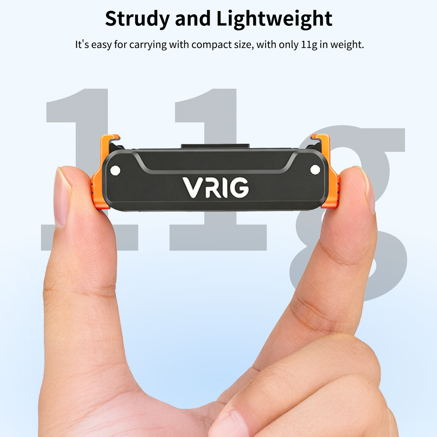 VRIG AC-91 Magnetic Quick Release Adapter Mount Base for DJI Osmo Action 5 Pro / 4/3 / Osmo 360