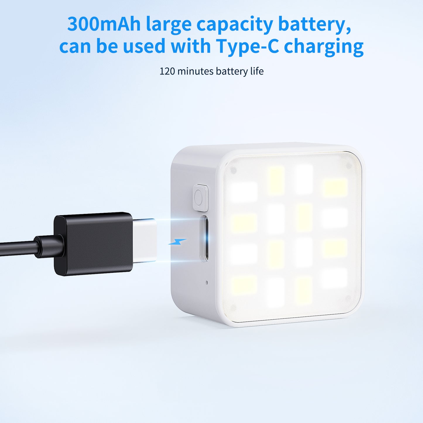 VRIG FD-01 Mini LED Action Camera Vlogging Video Light