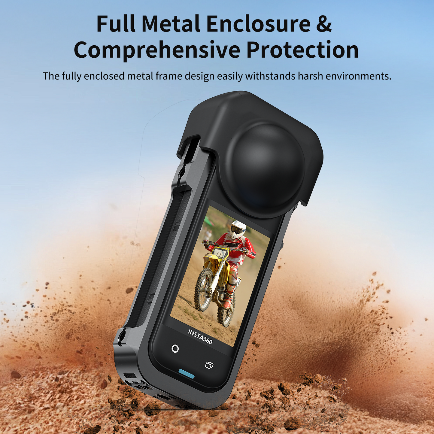 VRIG GA-04 Metal Cage for Insta 360 X5