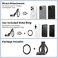 VRIG AC-103 Magnetic Mount Stand for DJI Osmo Pocket 3/4/ 4P, Xtra Muse