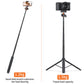 VRIG TP-16  55" Selfie Stick Tripod with Hidden Phone Holder