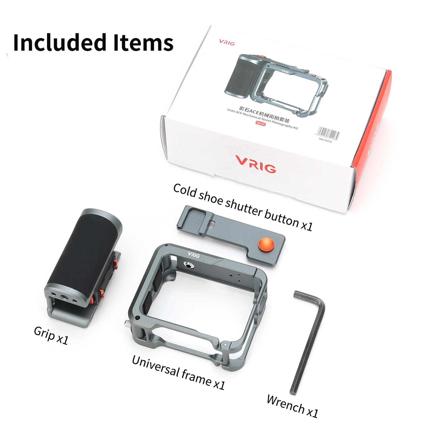VRIG GA-07 Street Grip Kit for Insta 360 Ace Pro 2/ Ace Pro