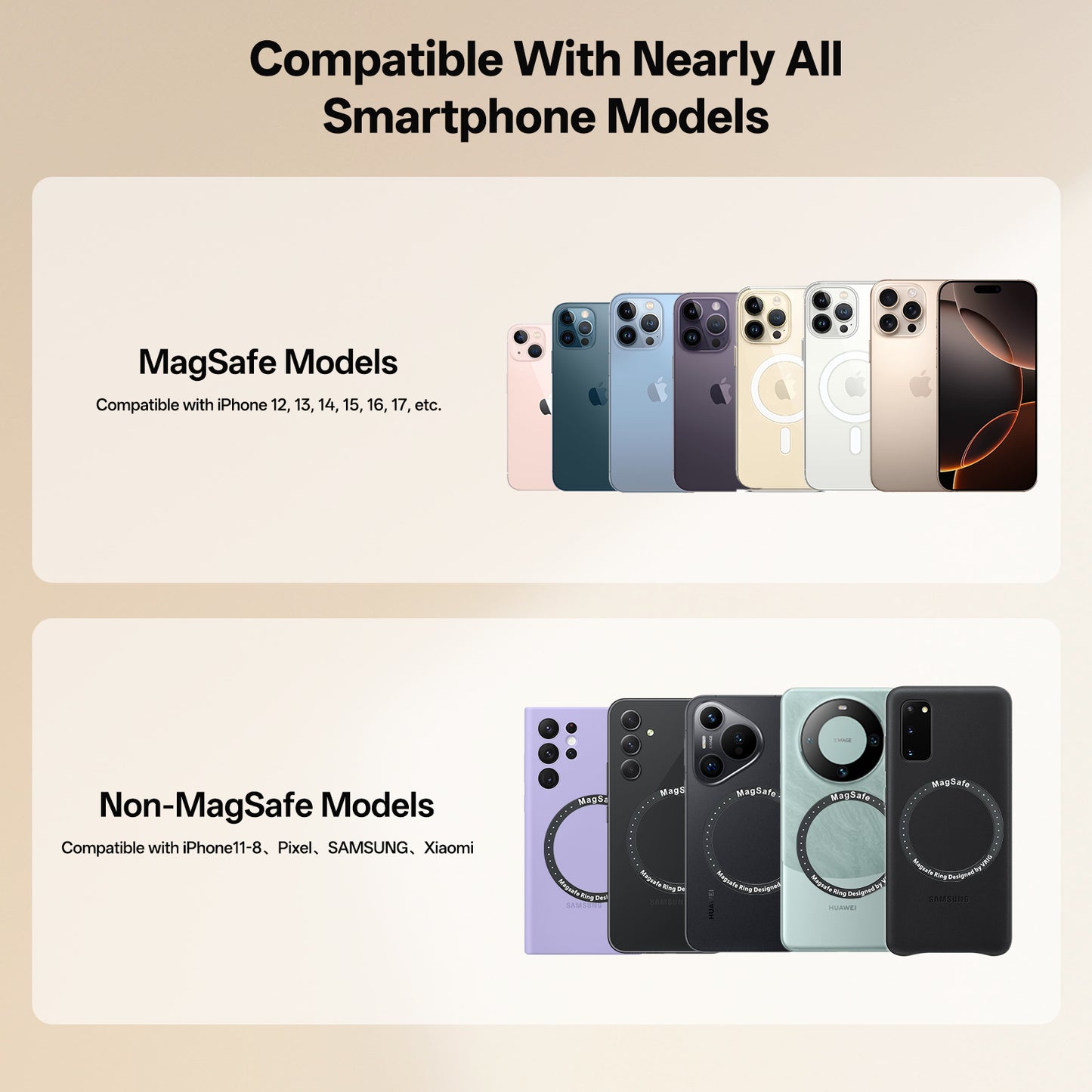 VRIG MG-34 Magnetic Phone Tripod Stand for iPhone