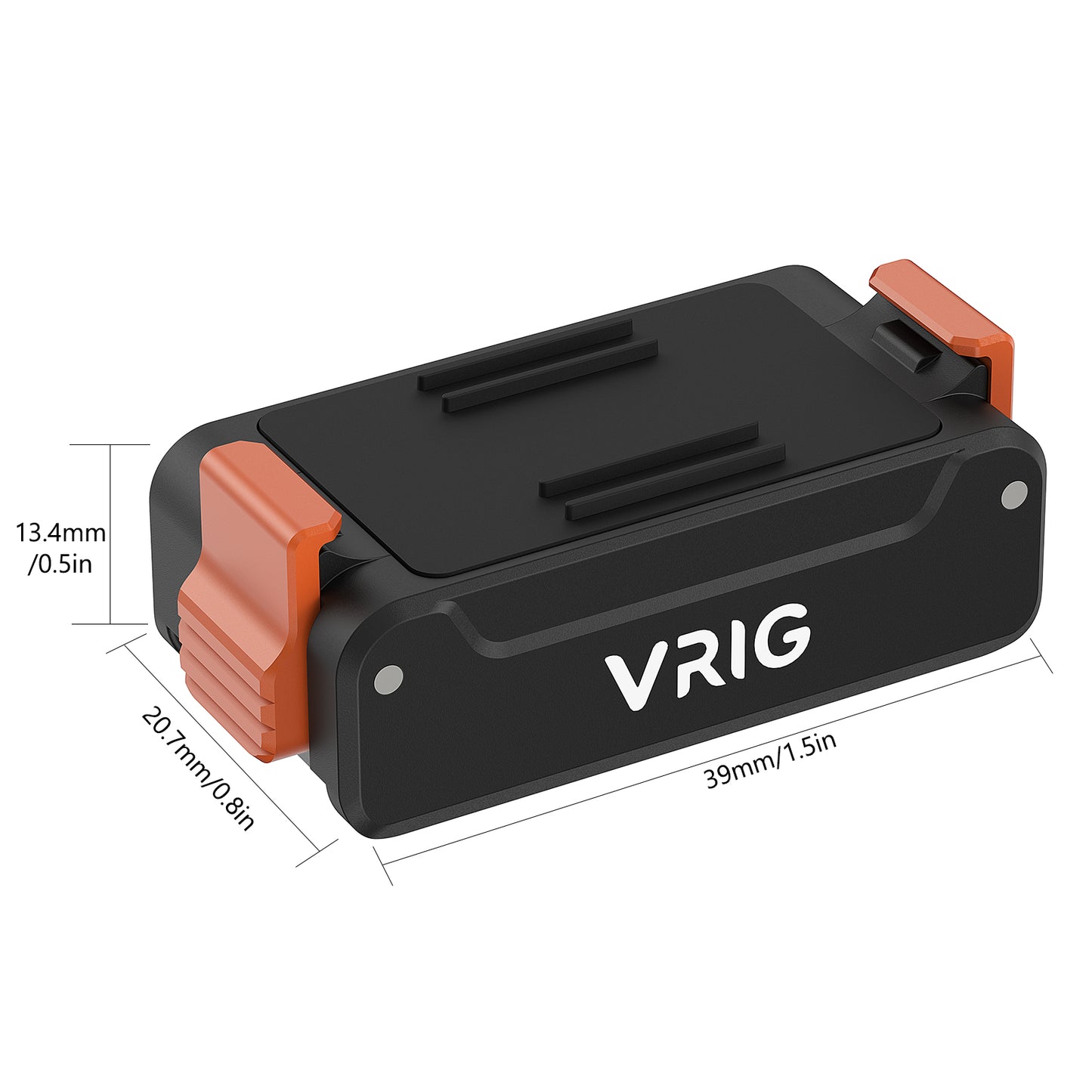 VRIG AC-33 Magnetic Quick Release Adapter Mount Base for DJI Osmo Action 5 Pro / 4/3 / Osmo 360,