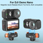 VRIG AC-65 Magnetic Quick-Release Adapter Mount for DJI Osmo Nano/Action 6