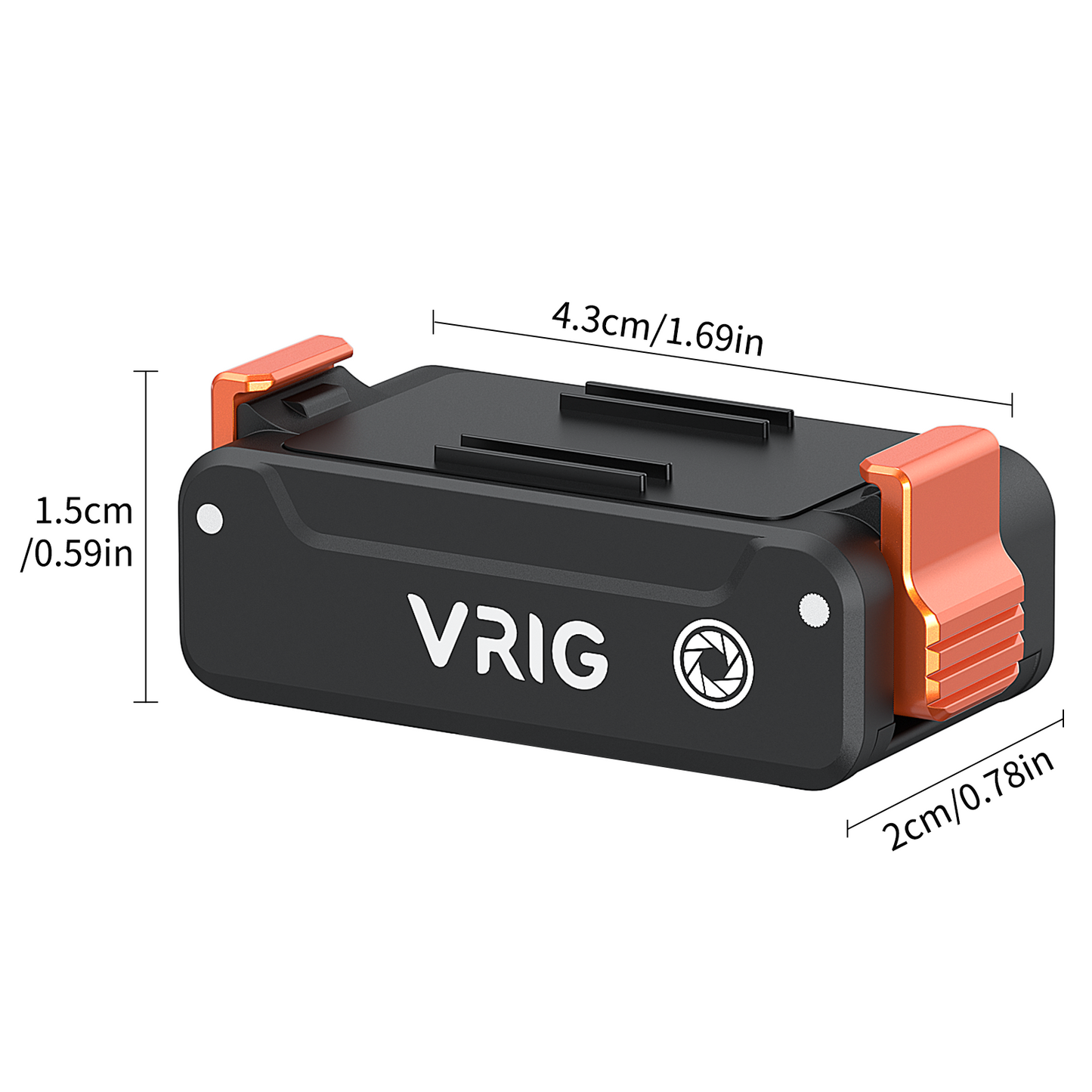 VRIG AC-67 Magnetic Quick-Release Adapter Mount for DJI Osmo Nano/Action 6