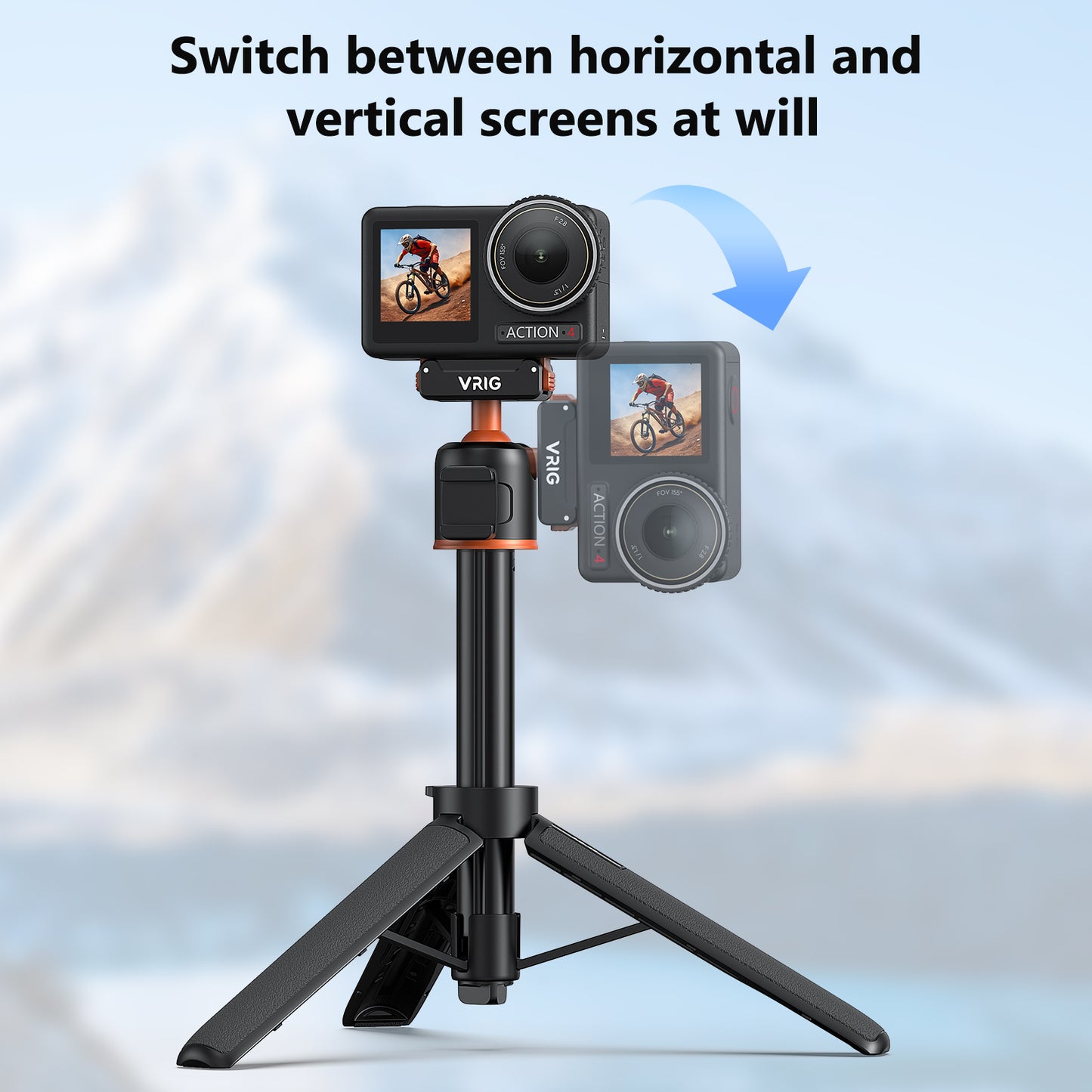 VRIG AC-40 Action 5 Pro 21" Magnetic Tripod Accessories