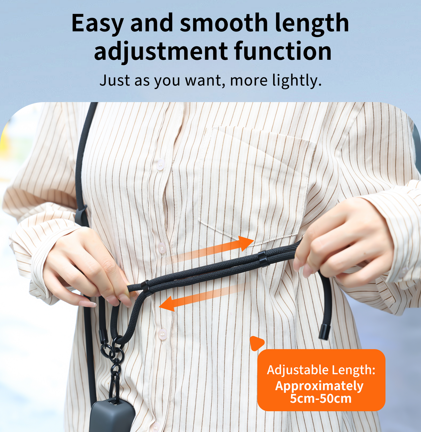 VRIG AC-52 Wrist &Nick Lanyard For DJI Osmo Pocket 3