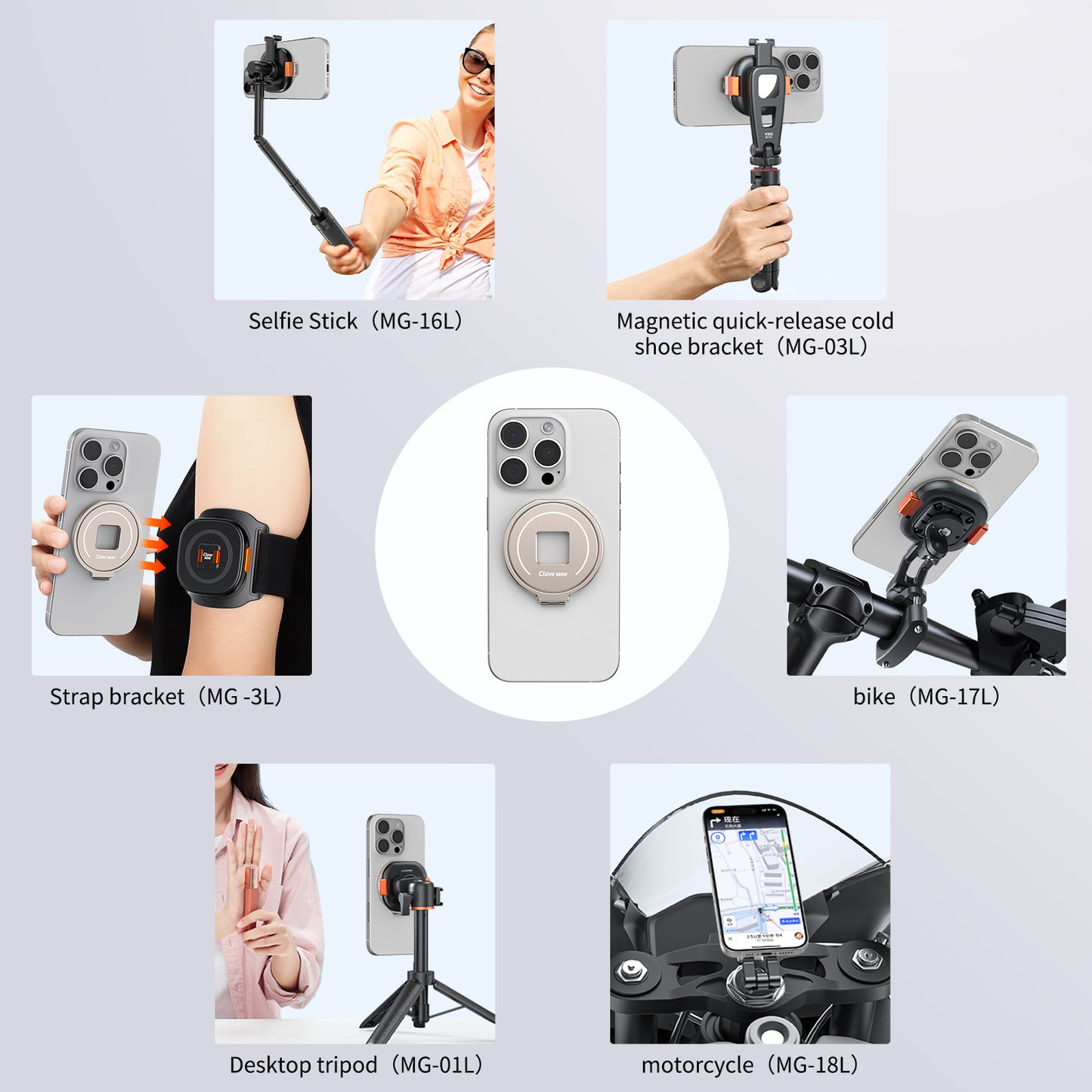 VRIG MG-30 Phone Ring Holder for Back of Phone Case