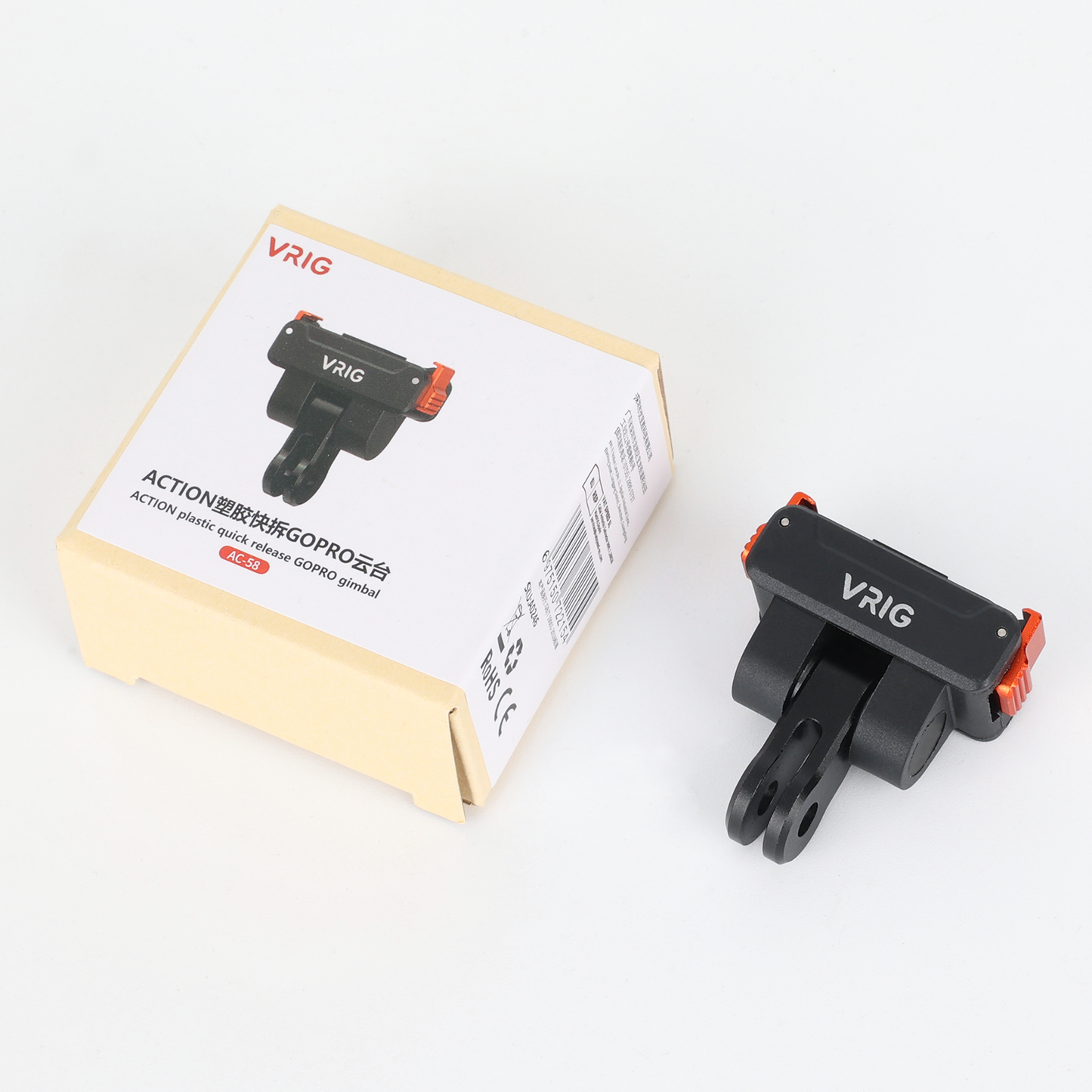 VRIG AC-58 Adjustable Quick-Release Adapter Mount for DJI Osmo 360