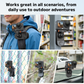 VRIG AC-99 Magnetic Backpack Mount for DJI Osmo Action 6/5/4/3,Osmo 360,Osmo Nano