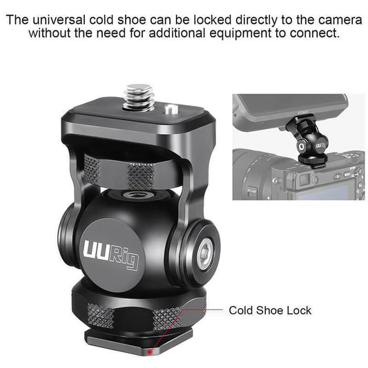 UURig R015 Cold Shoe Monitor Mount