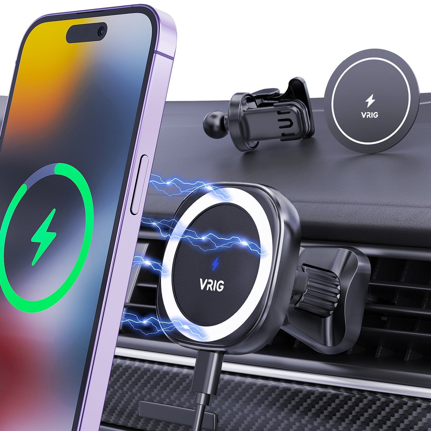 VRIG MG-04 faltbarer Desktop-Telefonständer mit um 360 Grad drehbarer  magnetischer Telefonhalterung – die besten Artikel im Online-Shop Joom Geek