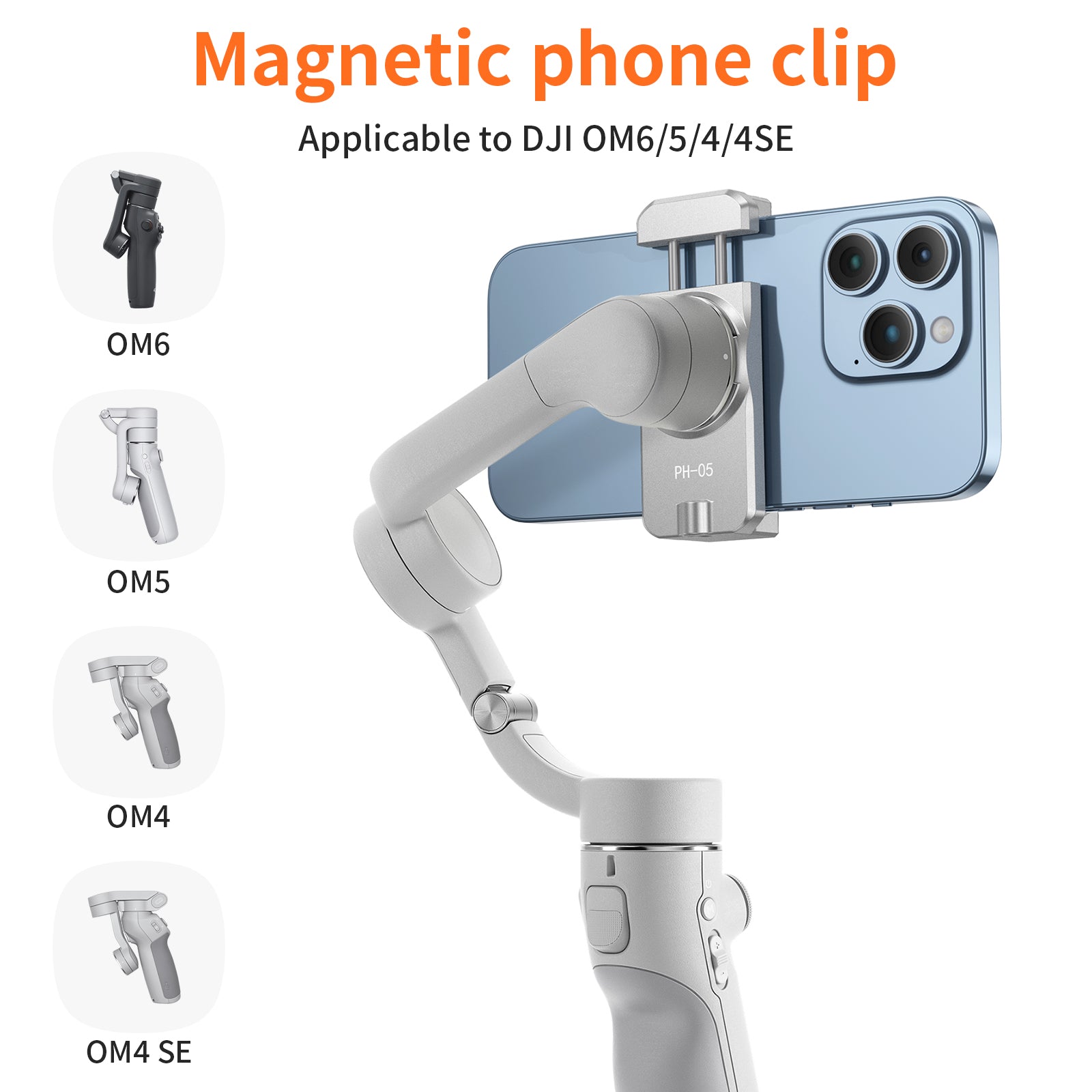 For DJI OM Magnetic Phone Holder Anti-lost Strap Rope Osmo, 45% OFF